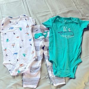 Carters 12m Whale Set